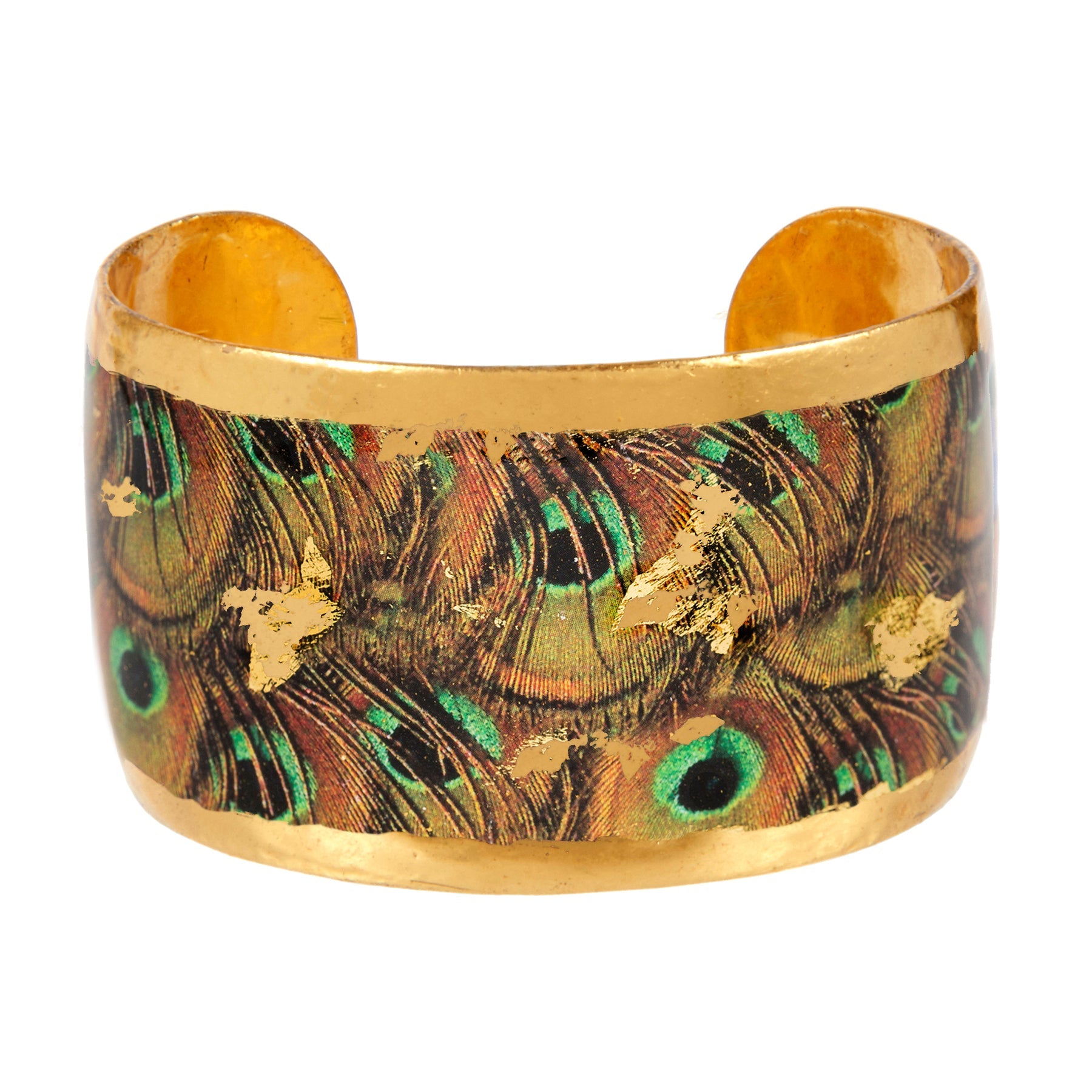 Rusty Peacock Cuff