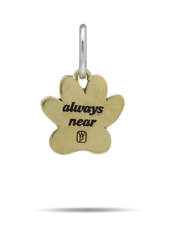 Always Near Dog Paw Charm