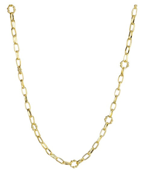 Everything Necklace - Gold Plated Brass - 18"
