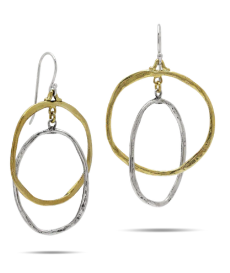 Come Together - Sterling Silver & Brass