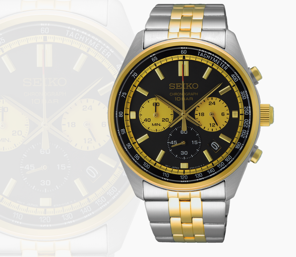 Essentials TT Chronograph Black Dial