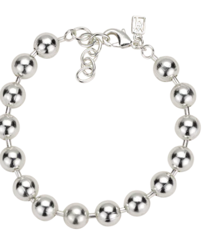Foundry Ball Bracelet - Silver Plate