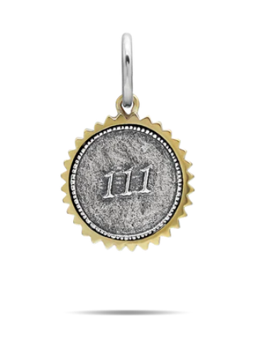 Angel Number Medallion - 111 - Intuition