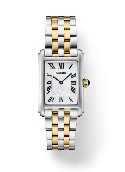 Essentials SS TT Quartz White Dial