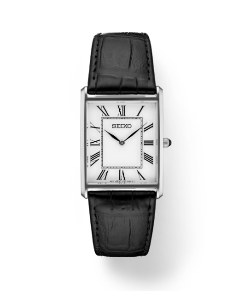 Essentials SS Quartz White Dial