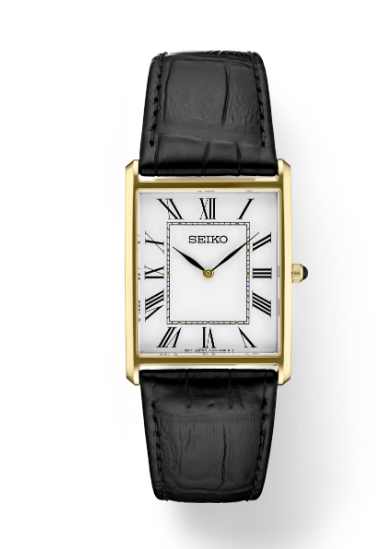 Essentials SS GP Quartz White Dial