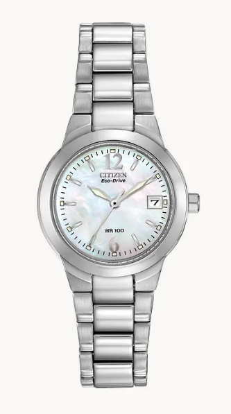 LAD ECO WR100 SS BRACLET WHITE