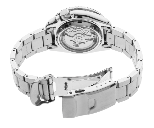 Seiko 5 Sports SS Automatic Black Dial