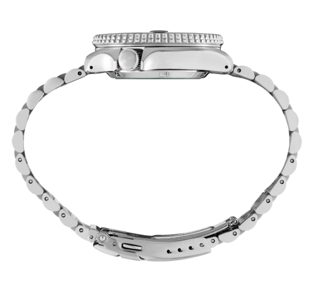Seiko 5 Sports SS Automatic GMT Silver Dial