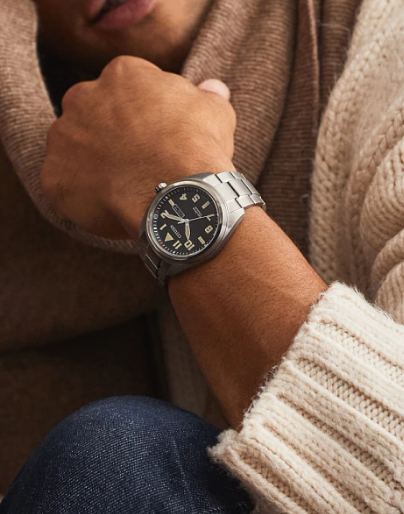 Men's Eco WR100 TIC Bracelet Black