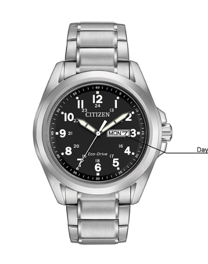 Men Eco WR100 SS Bracelet Black