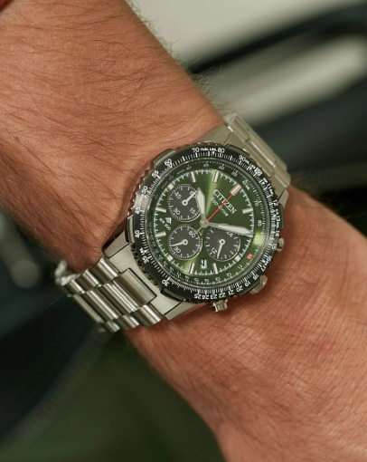 Men Eco WR200 SS Bracelet Khaki