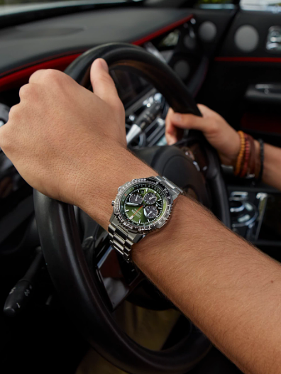 Men Eco WR200 SS Bracelet Khaki