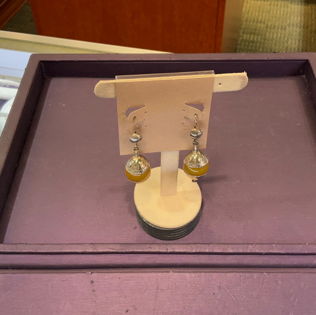 Amber Earrings
