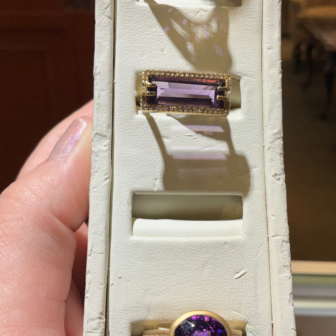 18ky Amy Ring Dia .17TW