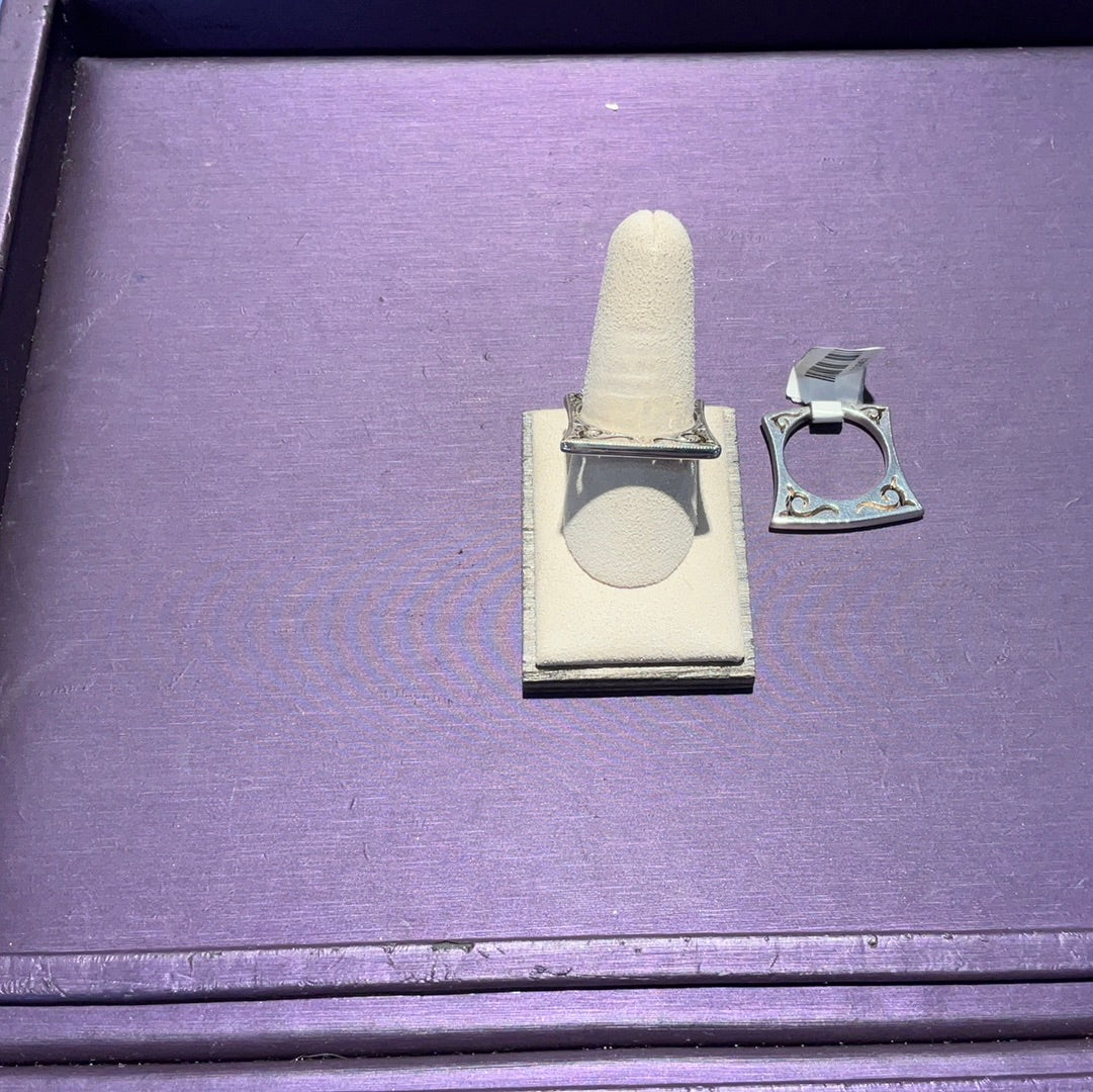 Stack SS Plain Ring