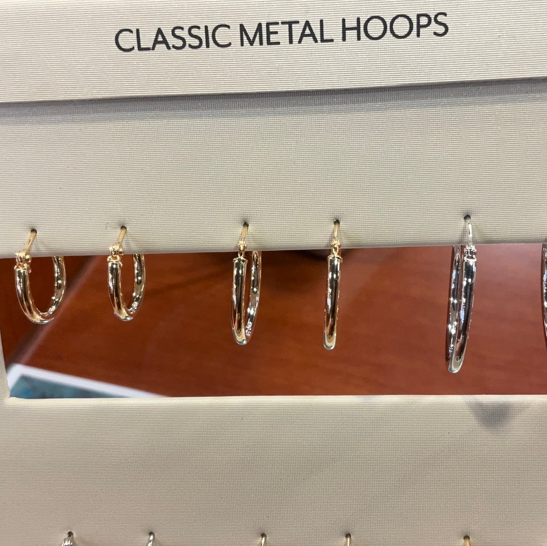 14ky Hoop Earrings 20mm