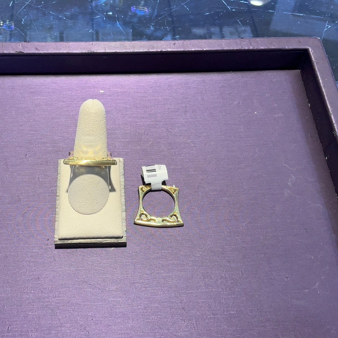 Stack 18KY Ring