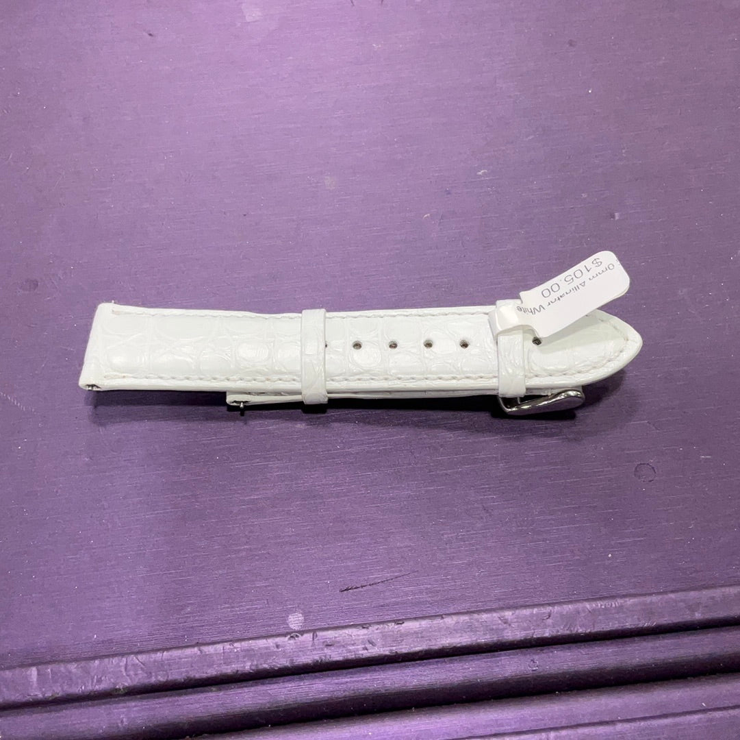 20mm Alligator White