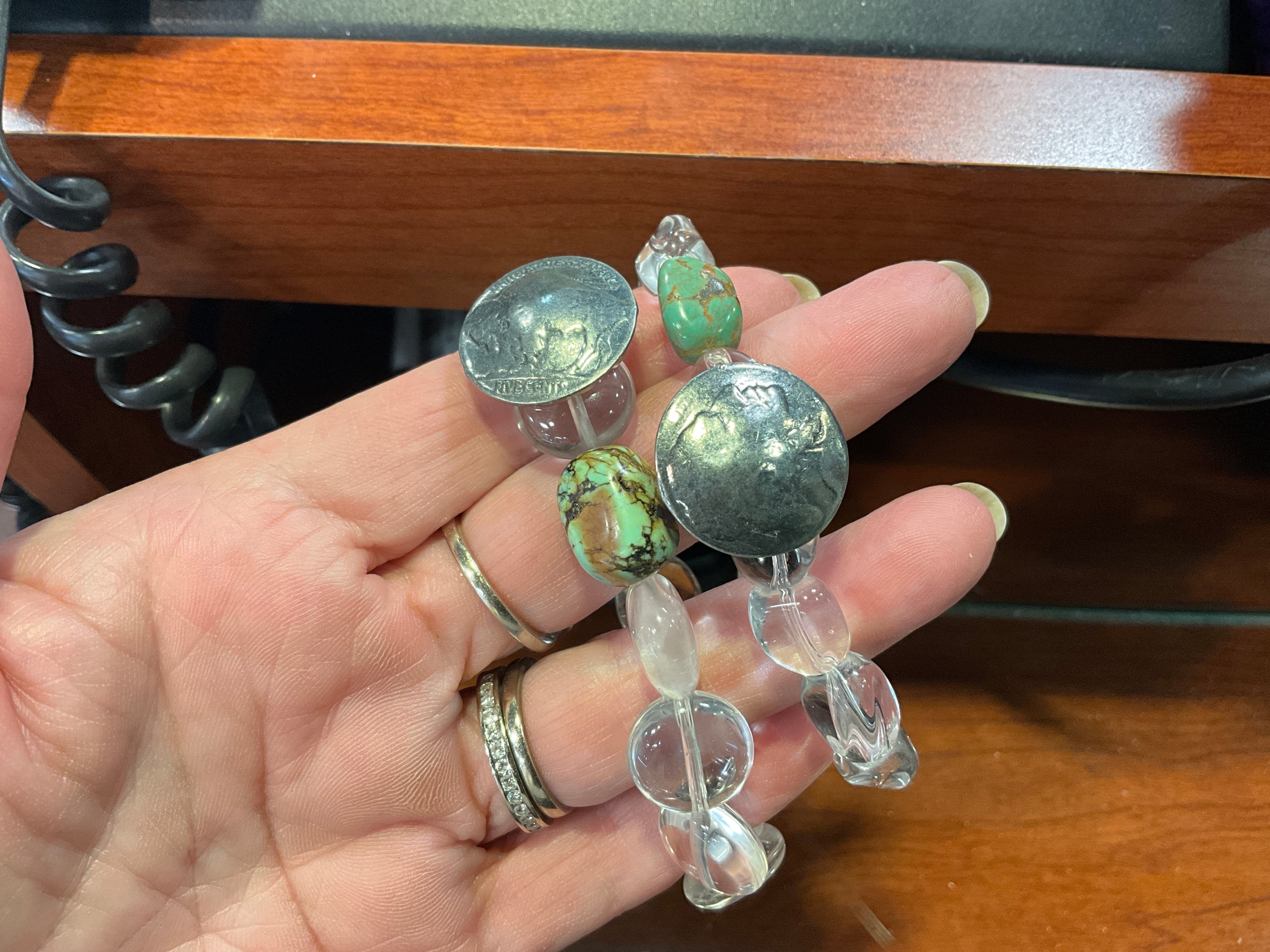 Crystal Quartz W/Nickel