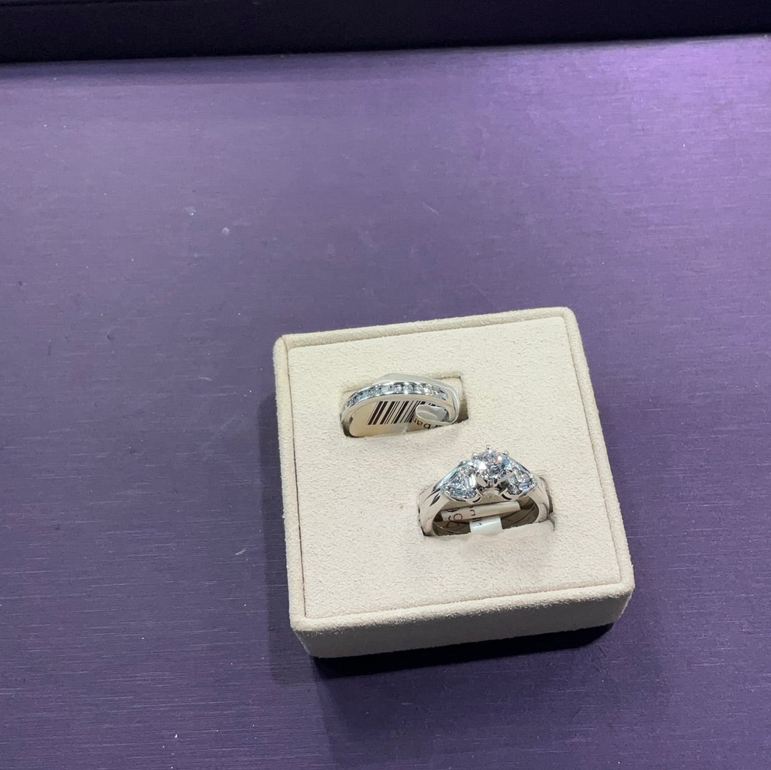 Estate diamond band
