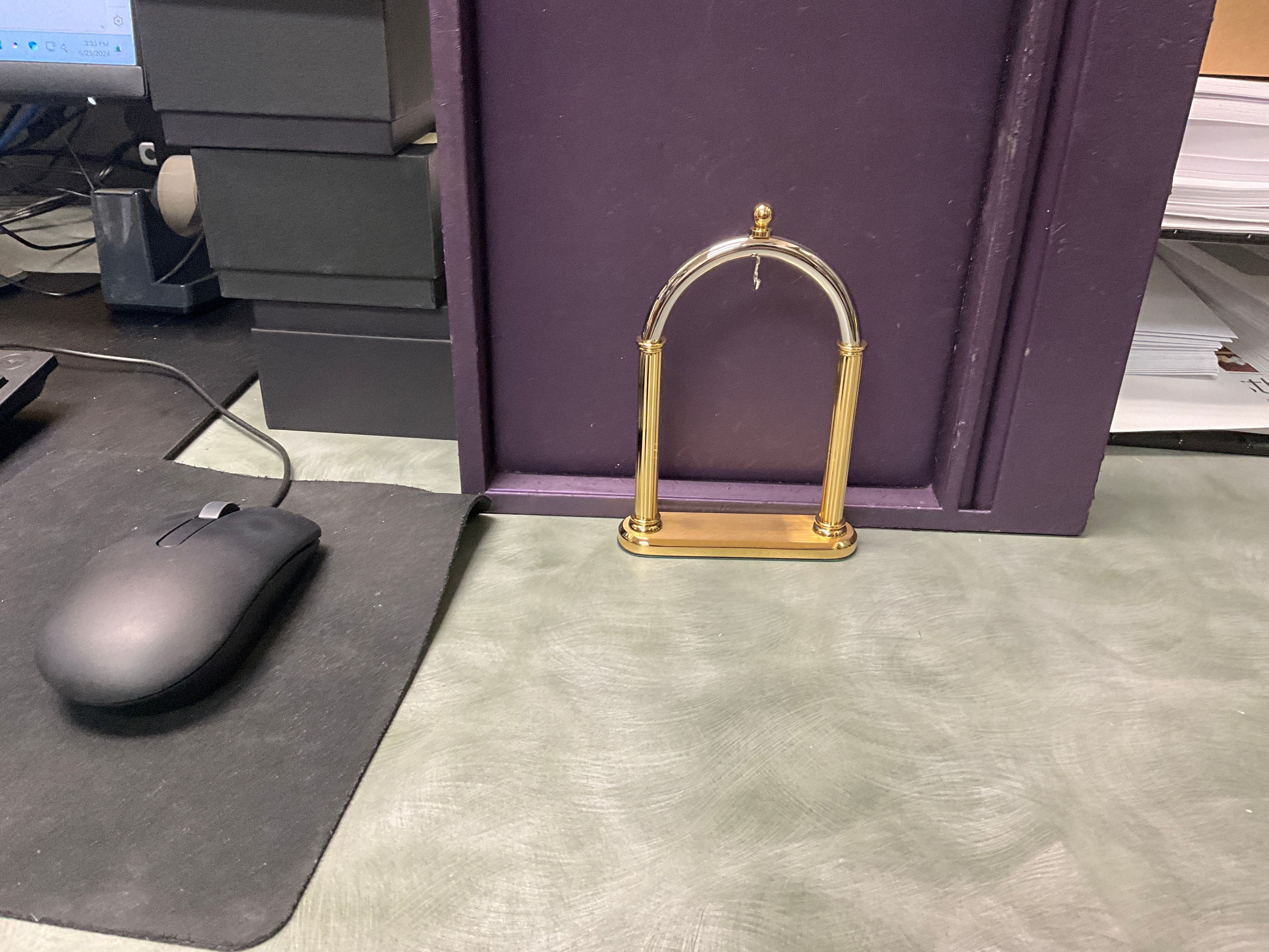 Charles Hubert 14k Gold Plated PW Stand