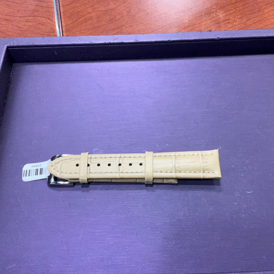 Gator Grain with white buckle