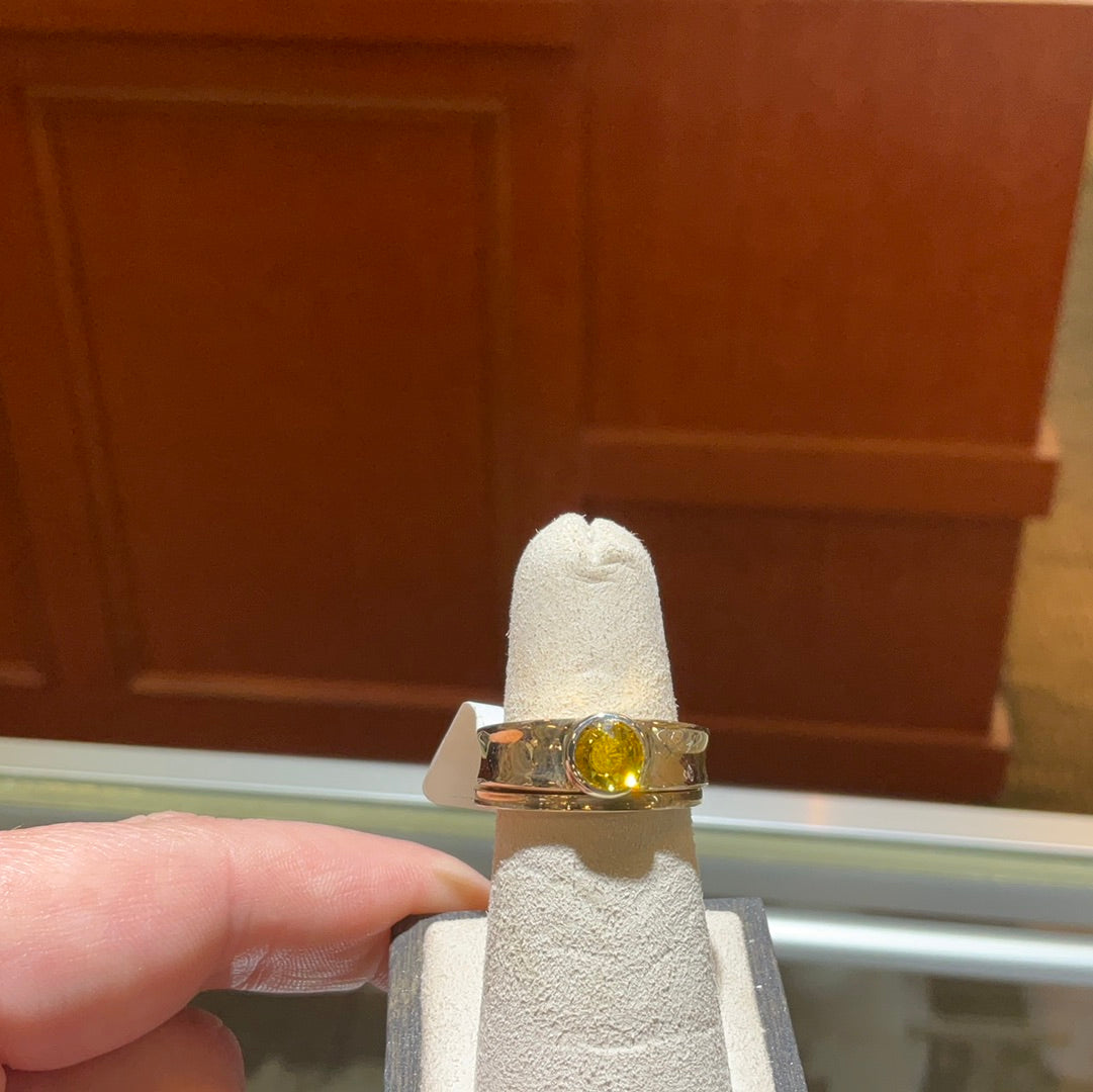 1.07 Yellow Sapphire Set