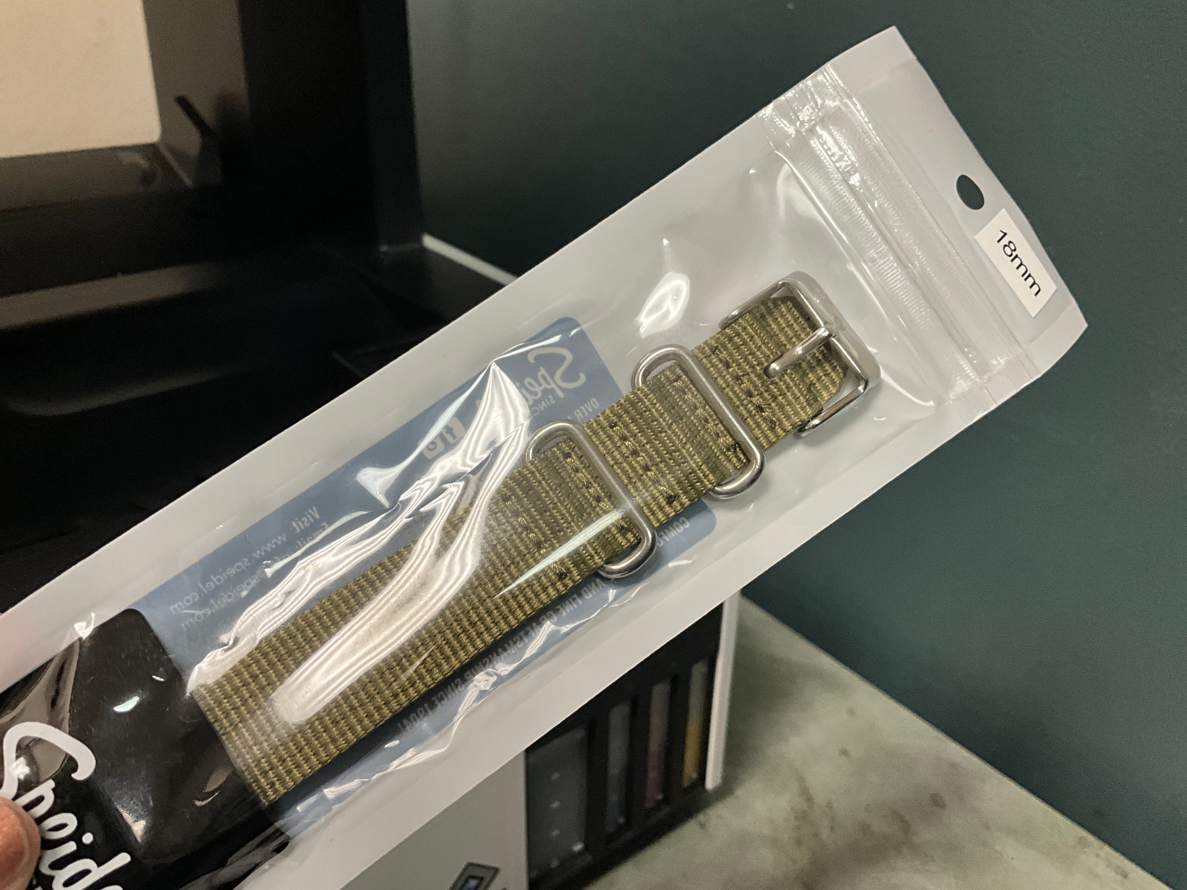 18MM Nato Strap Olive