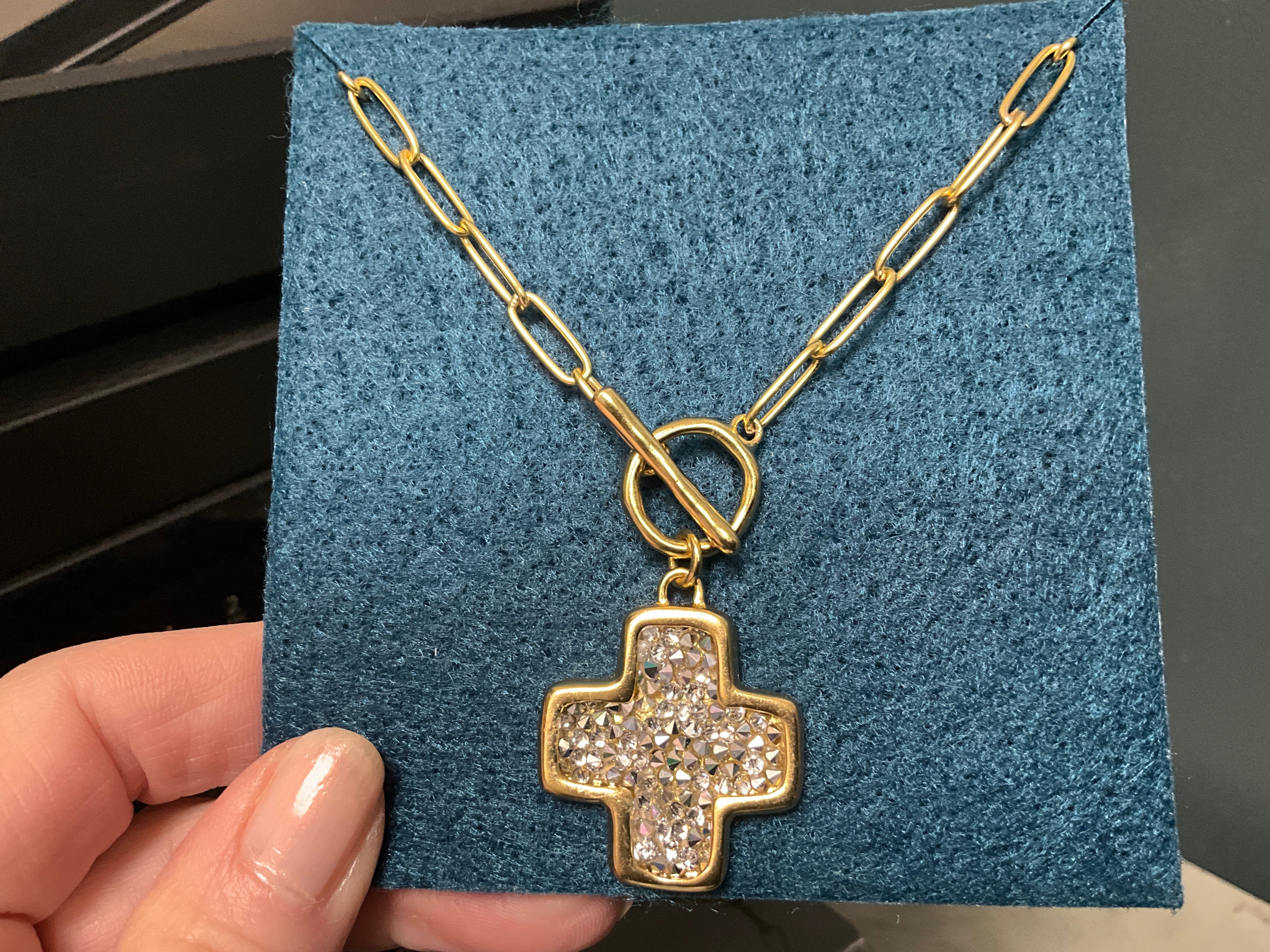 Kristal Life in Balance Toggle Necklace