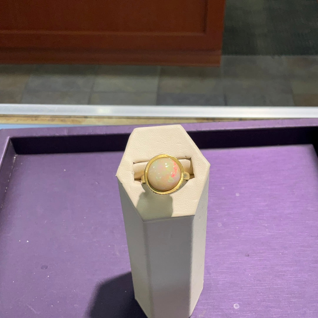 18k Couture Opal Ring