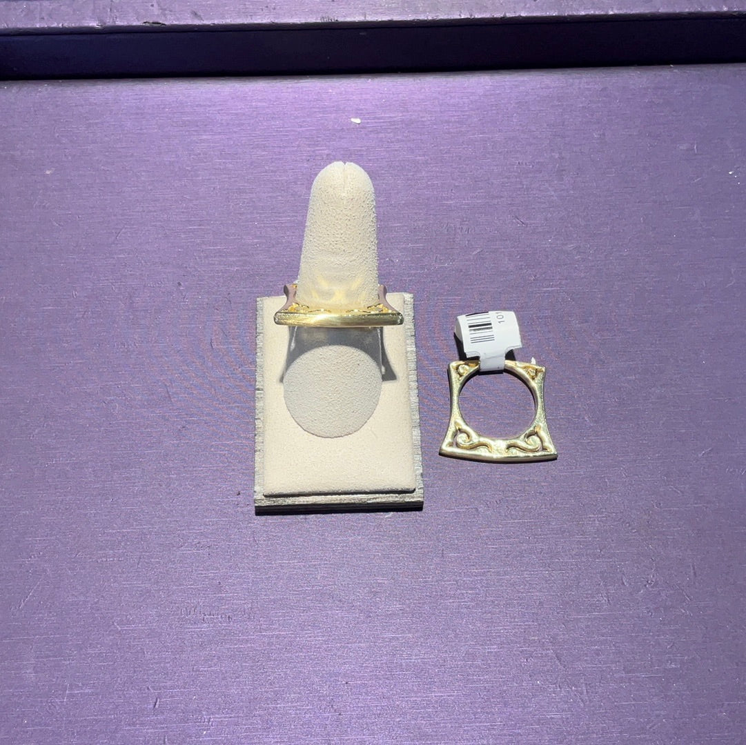 Stack 18KY Ring