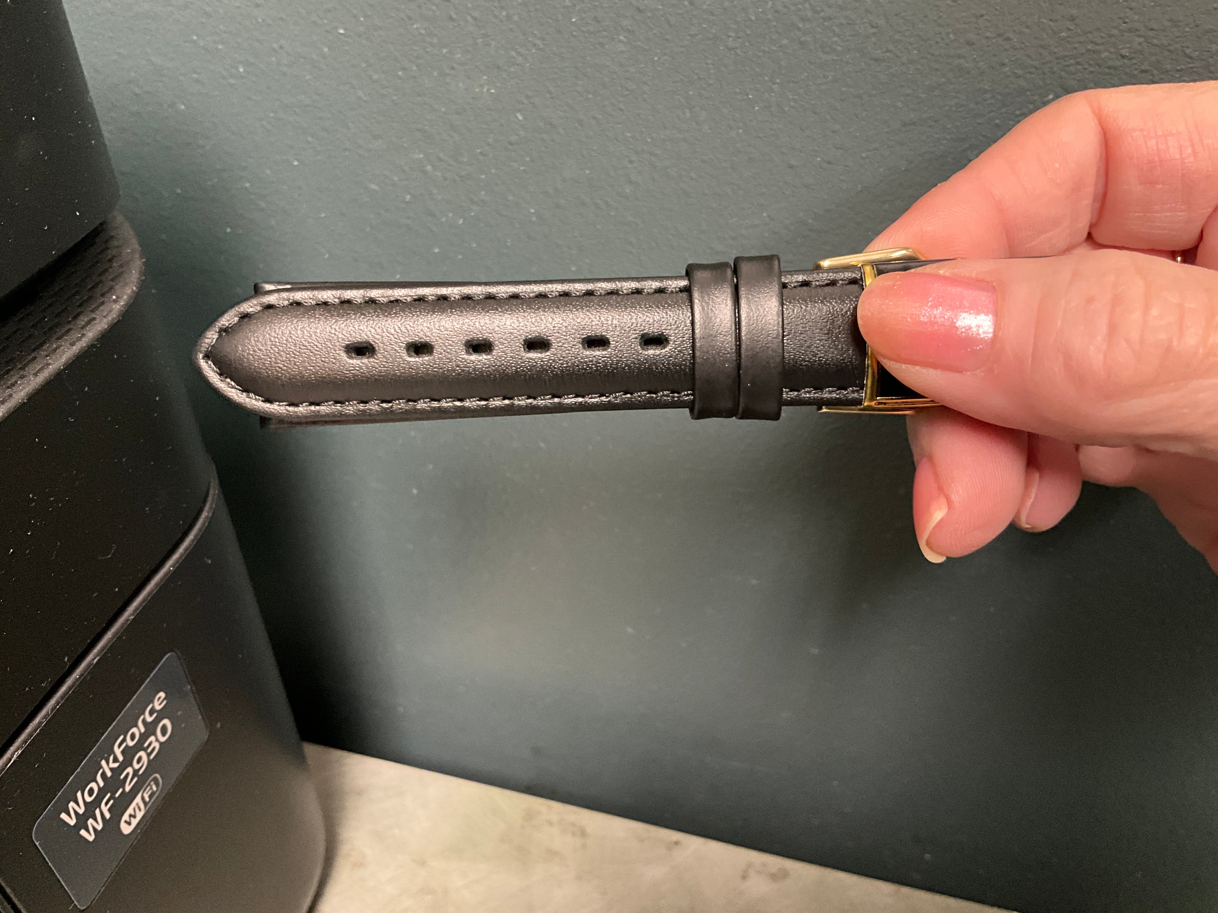 18MM Black Smooth Padded