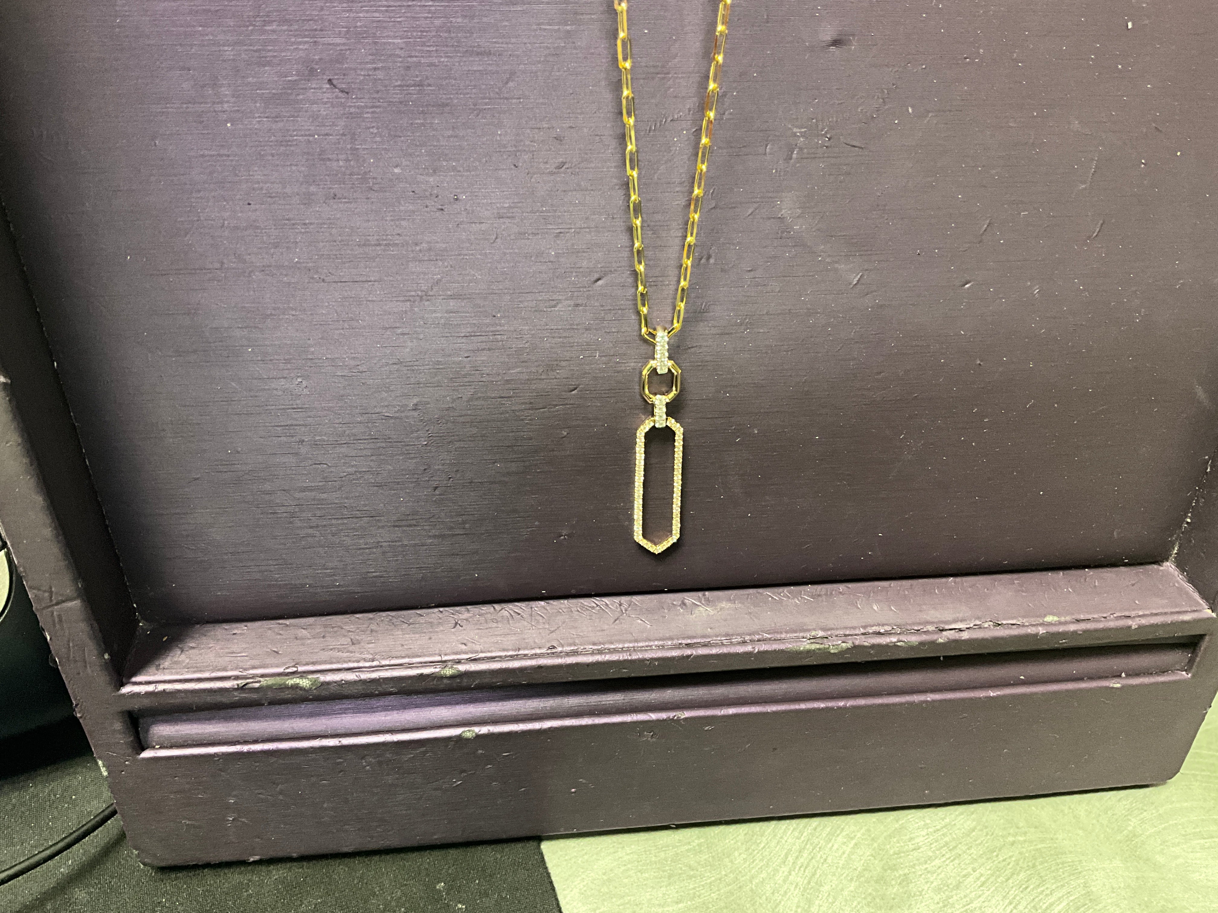 14KY .54 Ct Diamond Necklace