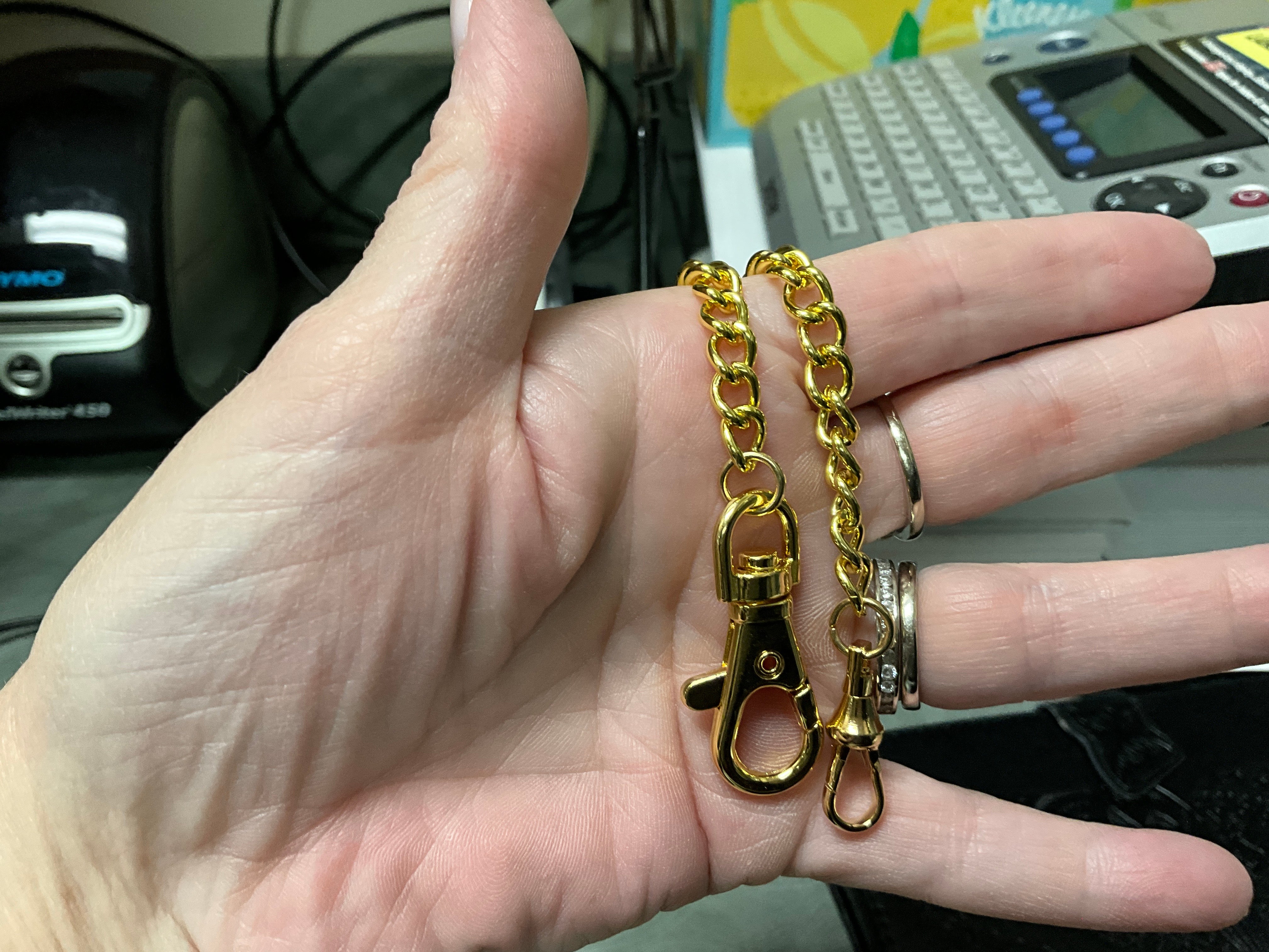 Small Lobster Clasps PW Chain