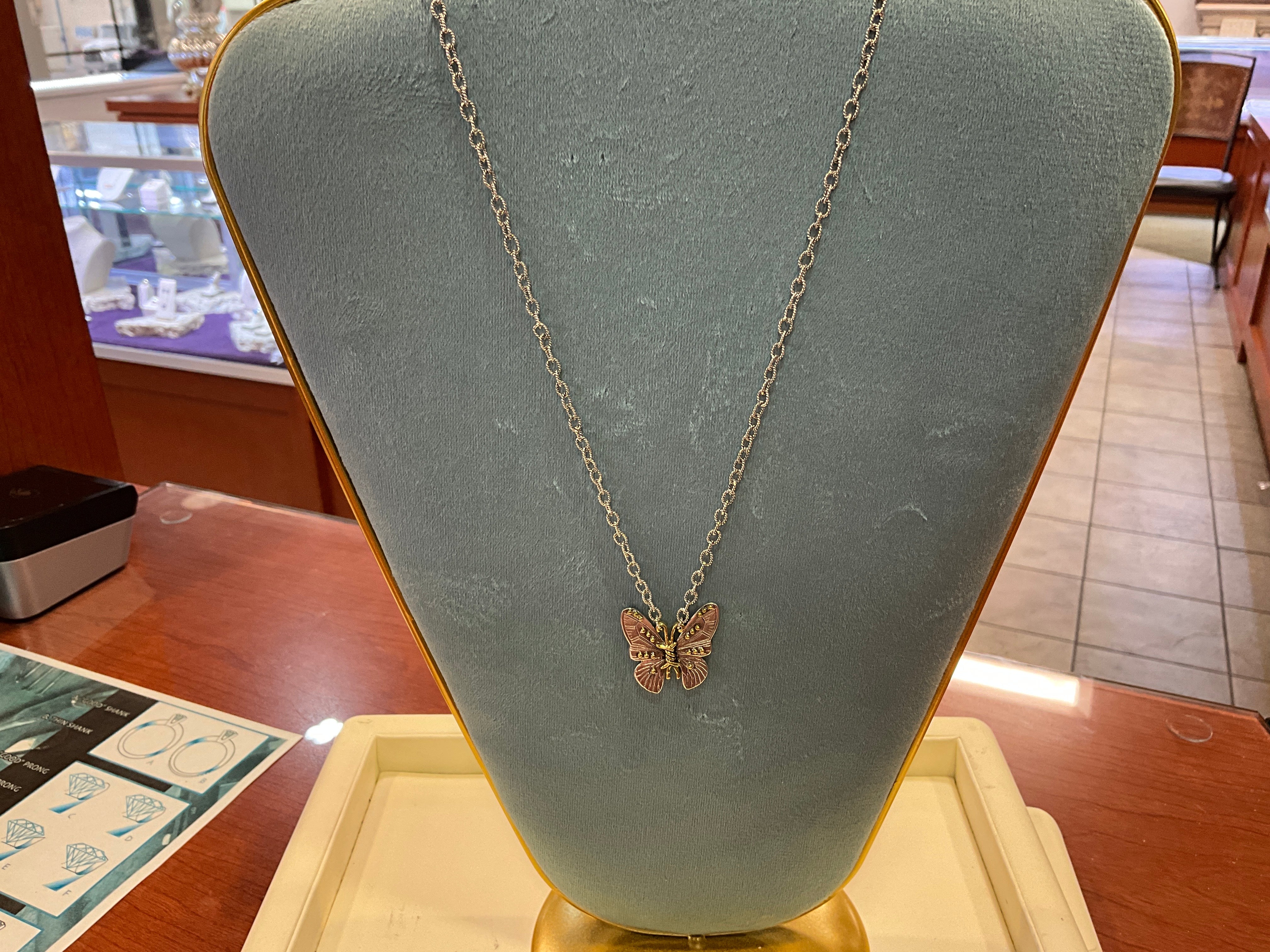 Unbound Butterfly Necklace