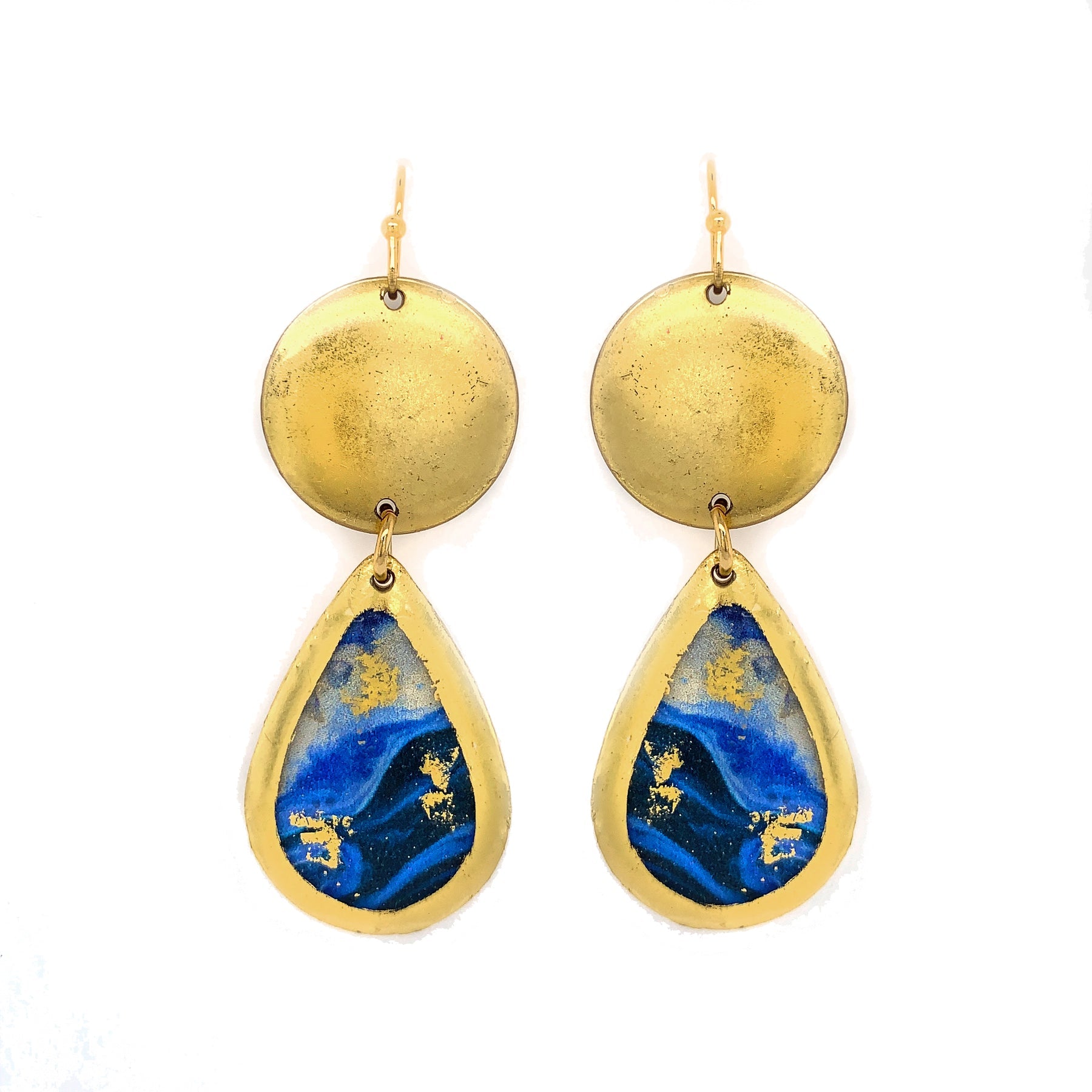 CAST YOURSELF ON EVERY WAVE MINI TEARDROP EARRINGS