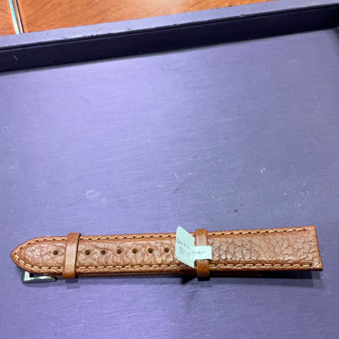 20MM Brown Padded XL