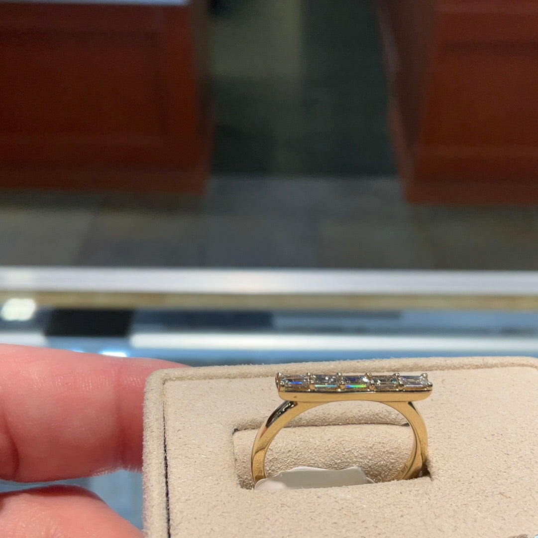 14ky .28TW Dia Bag Ring