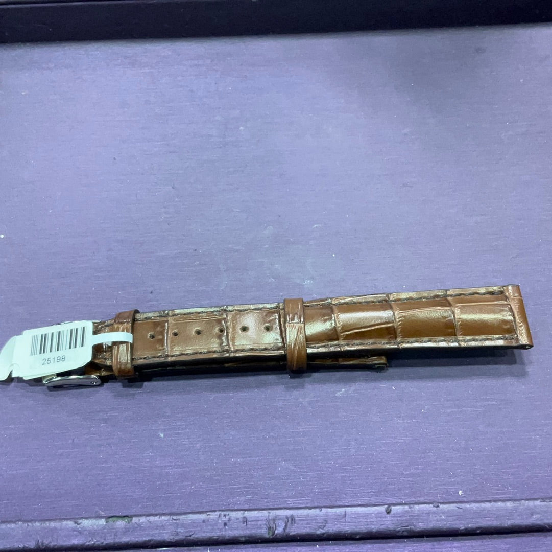 18R Cognac Alligator grain