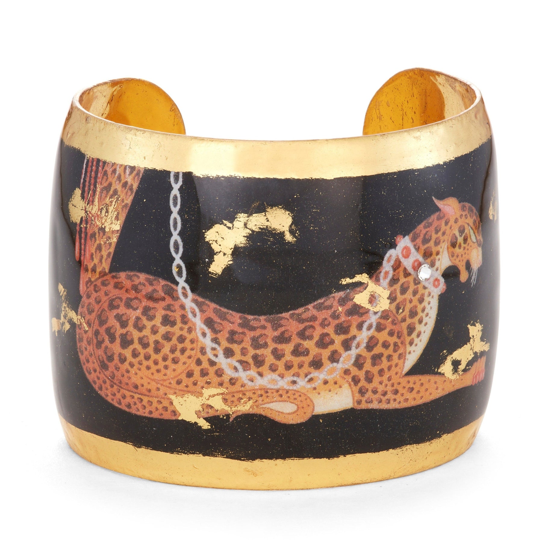 Erté Leopard Cuff