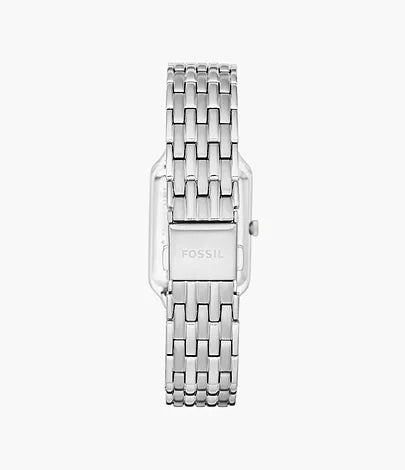 Raquel Three-Hand Date Stainless Steel Watch