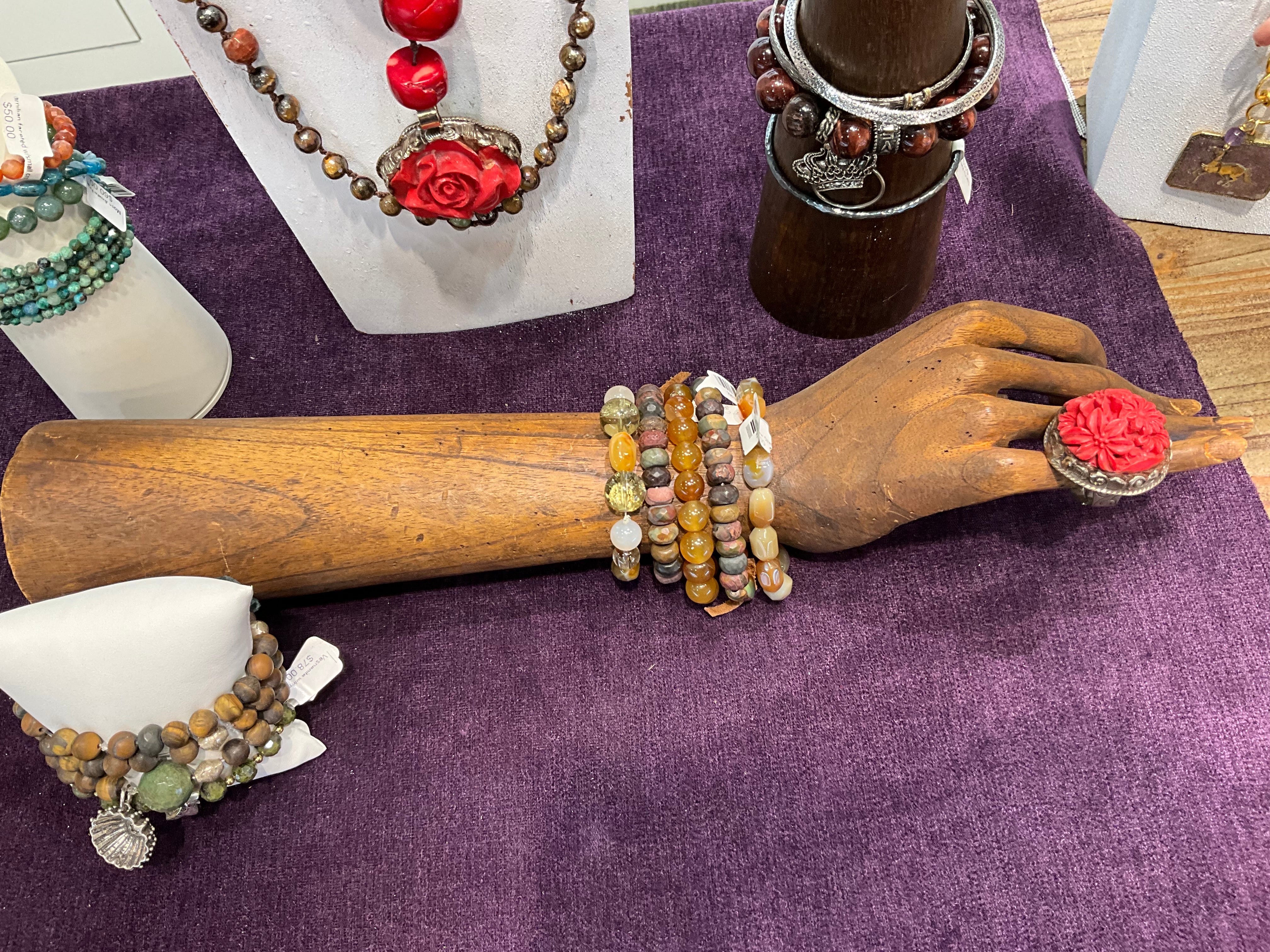 7" Citrine Stretch Bracelet