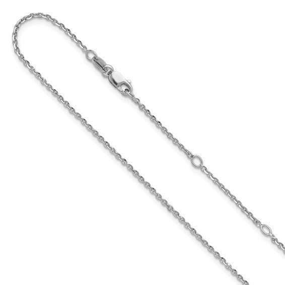 Sterling 1.45mm D/C Cable Chain 16+2"