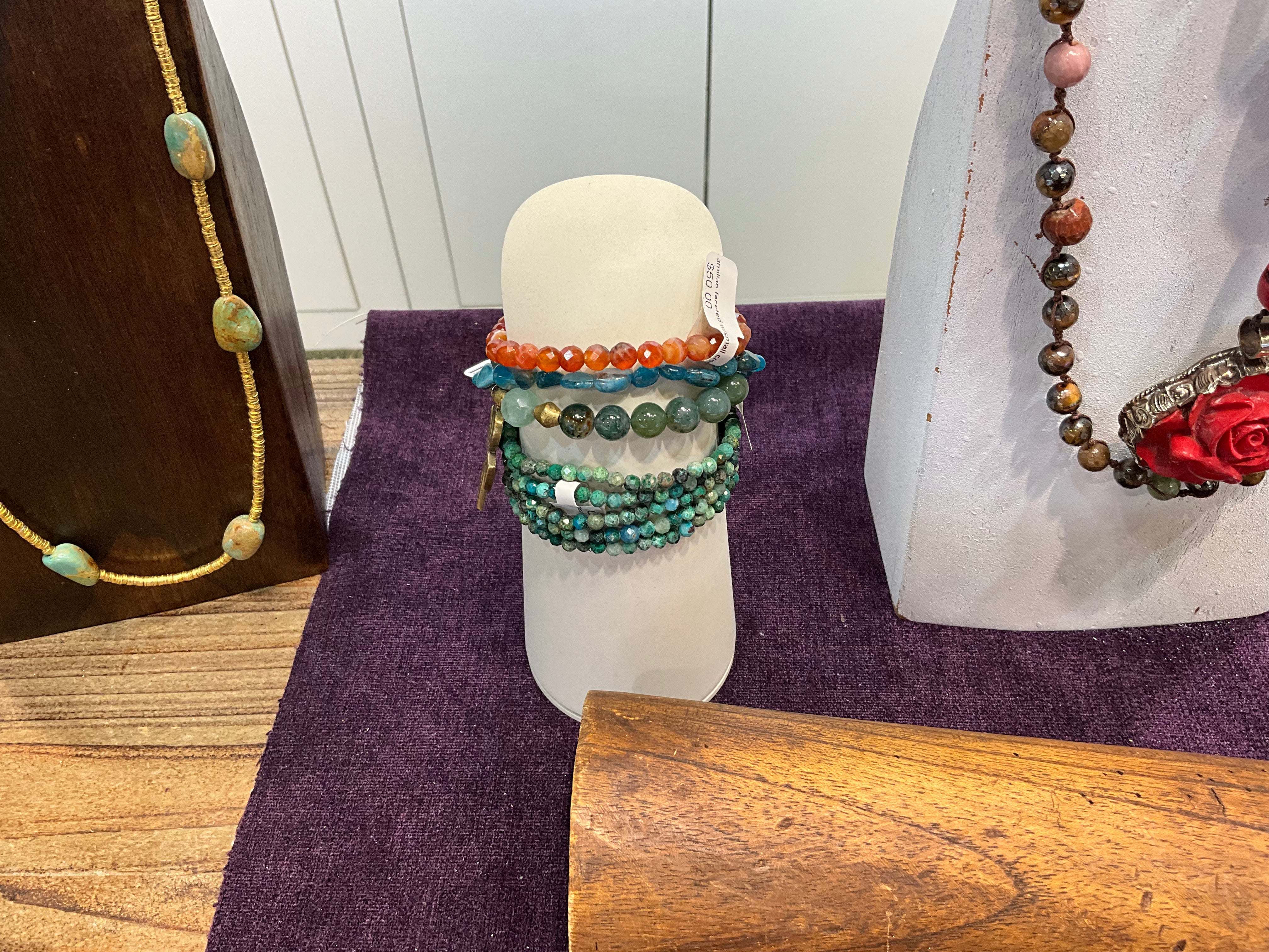 Small Turq Bracelets