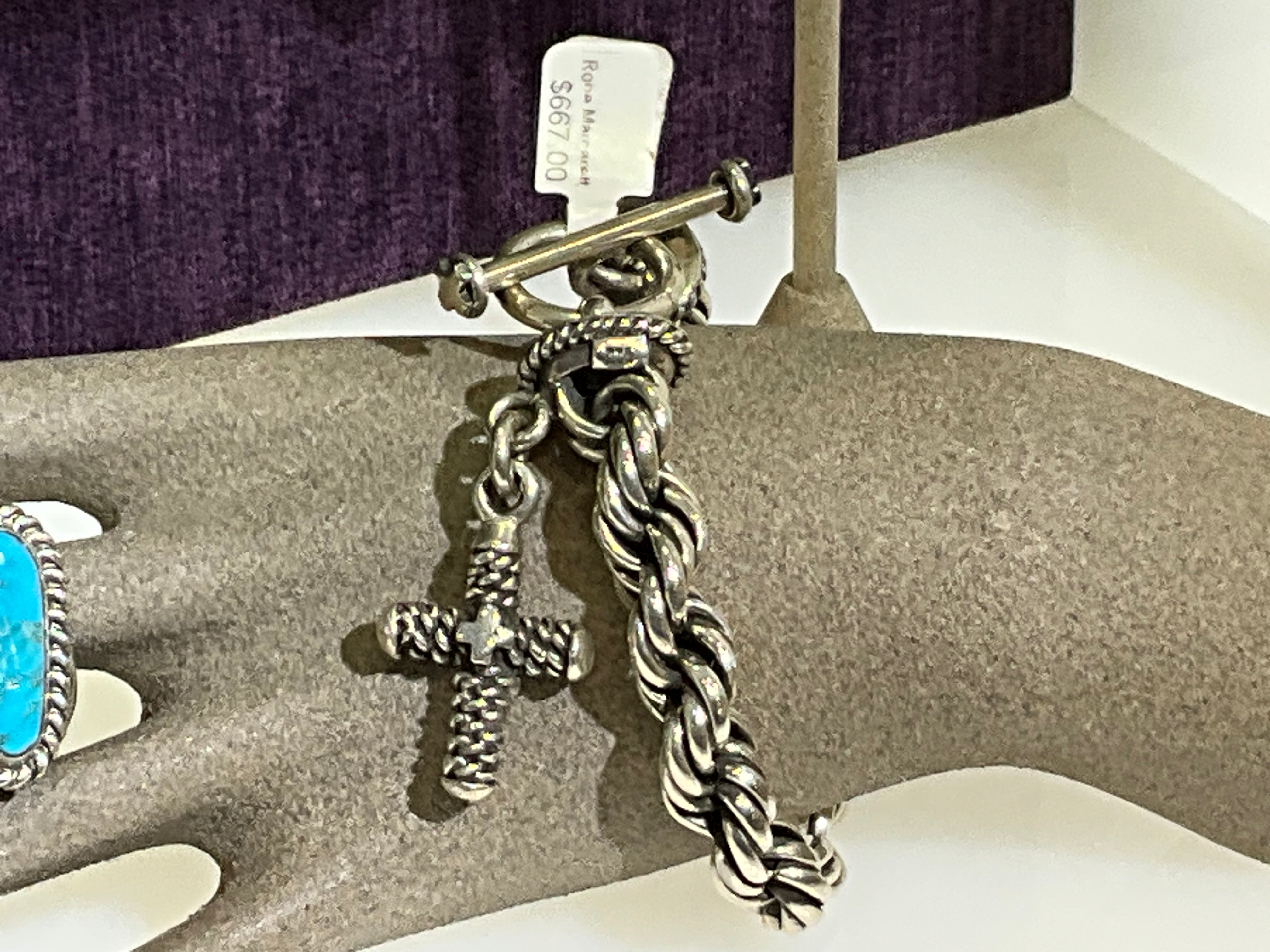 SS Large Rope Bracelet