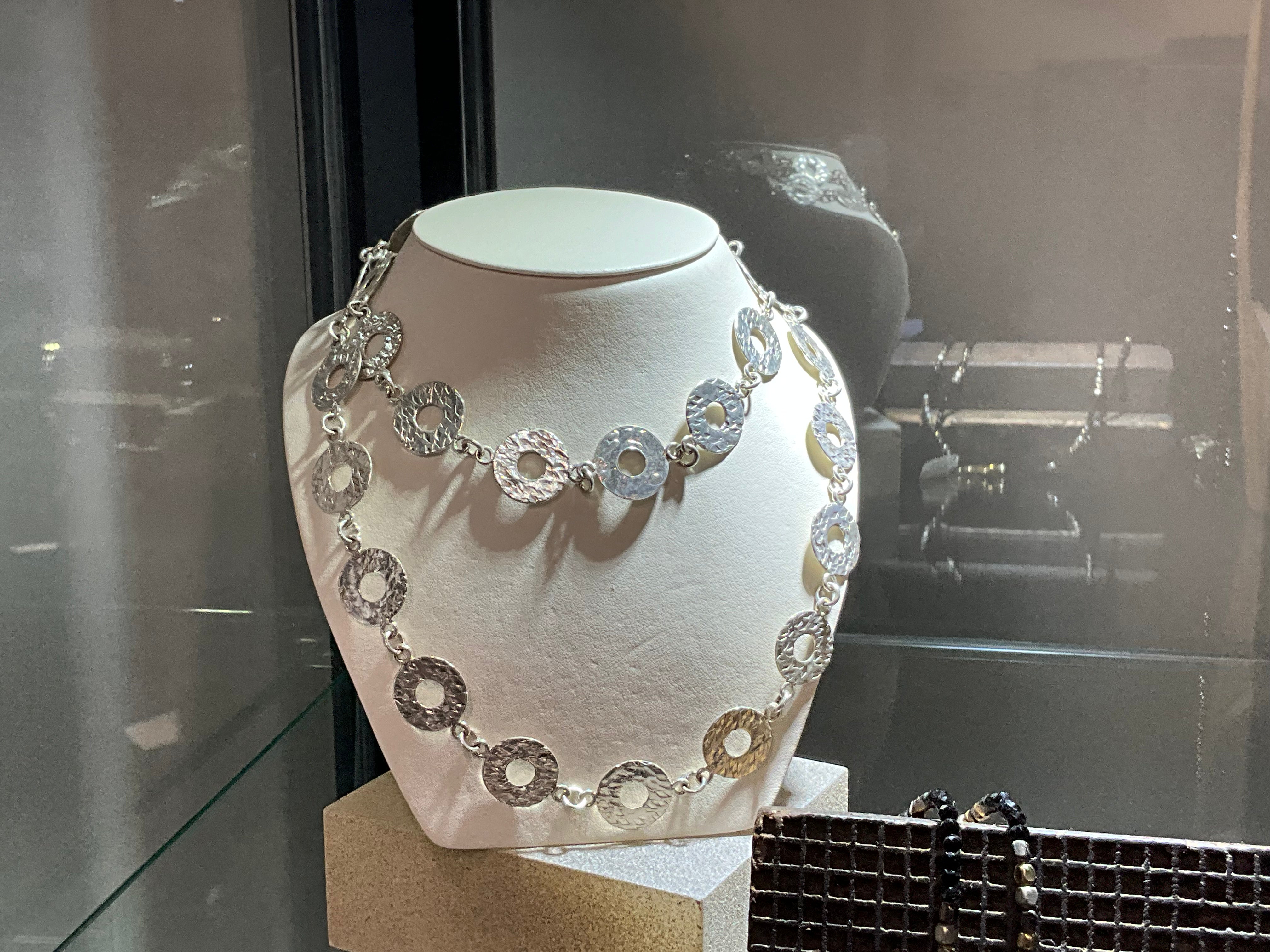 SS Long Circle Necklace