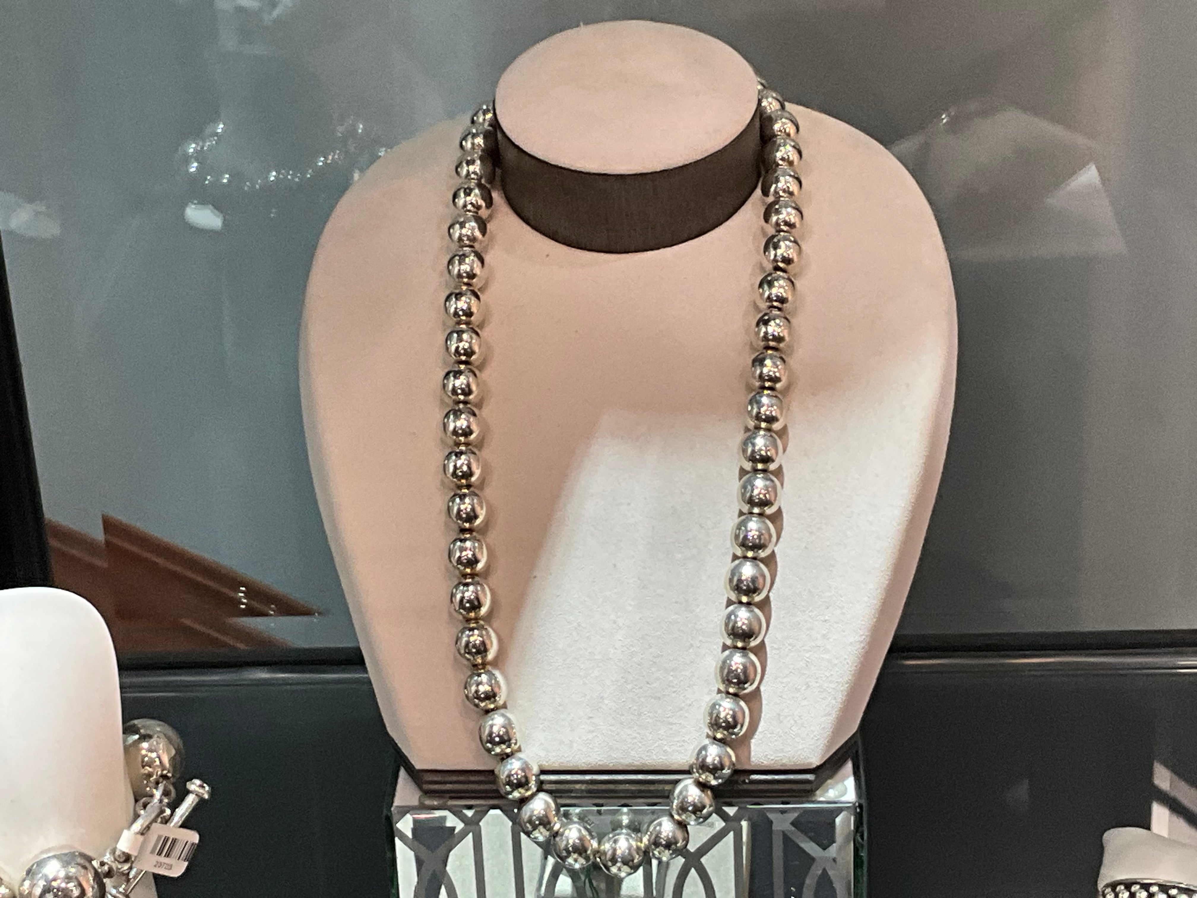 SS bead necklace