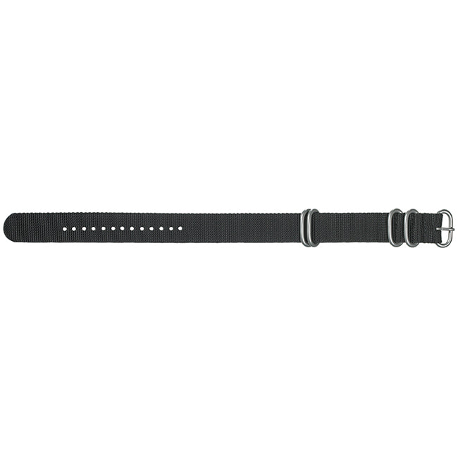 20mm Nato Band Black Nylon