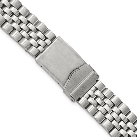 18,20,22MM Jubilee Silver Tone